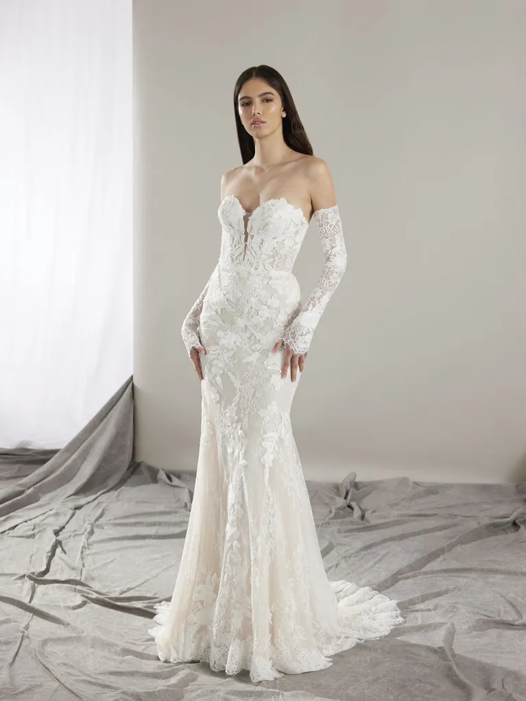 Pronovias wedding dresses in Toronto, at Sash + Bustle.