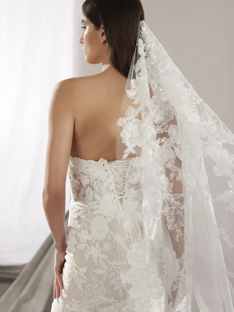 Pronovias wedding dresses in Toronto, at Sash + Bustle.