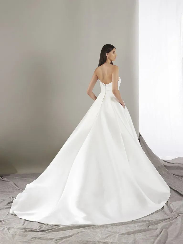 Pronovias wedding dresses in Toronto, at Sash + Bustle.