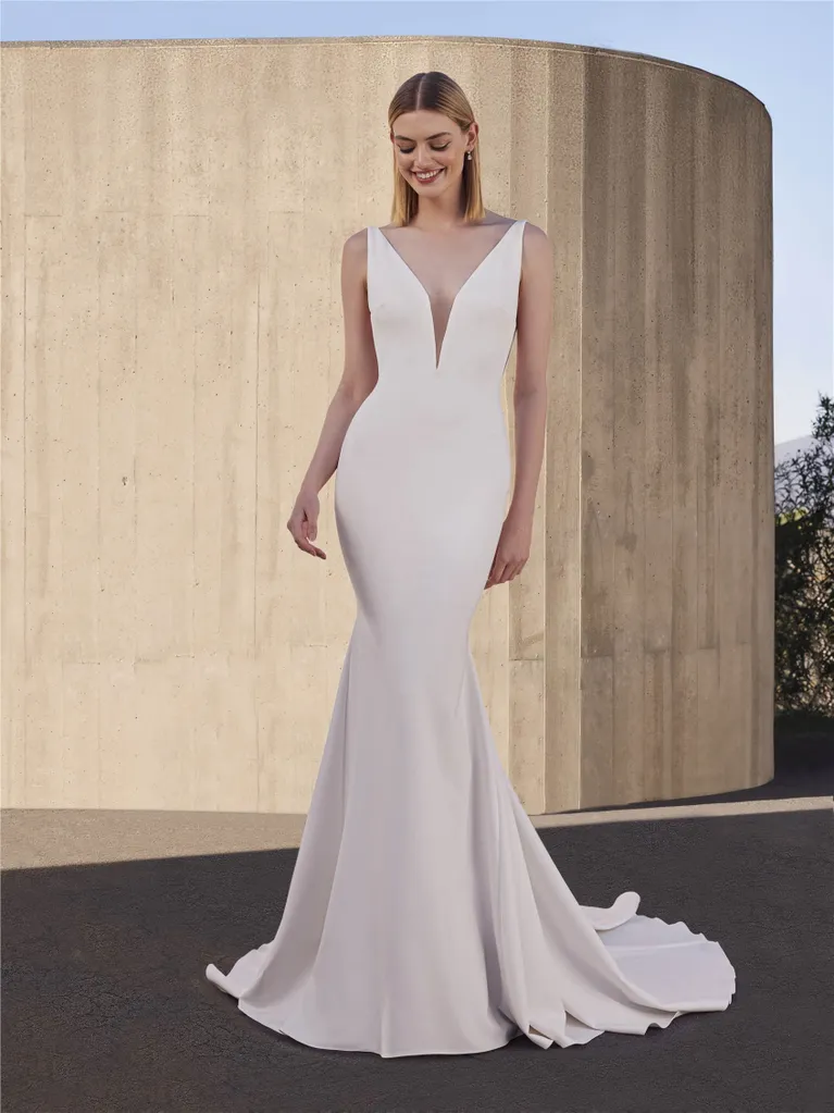 Pronovias wedding dresses in Toronto, at Sash + Bustle.