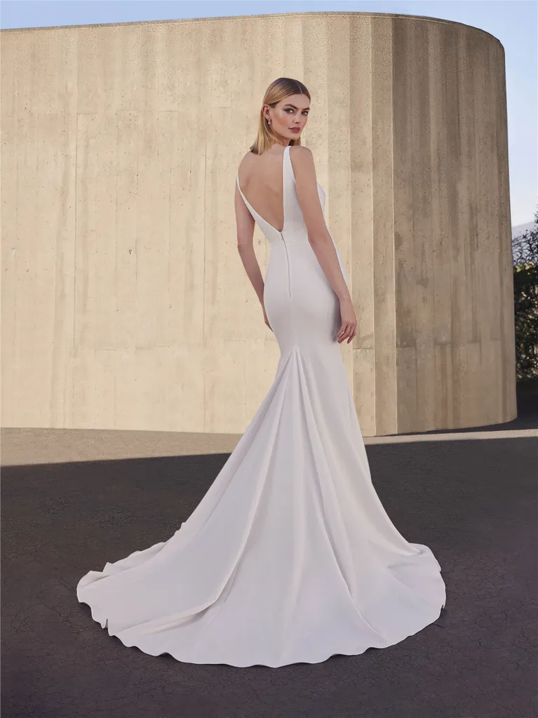 Pronovias wedding dresses in Toronto, at Sash + Bustle.